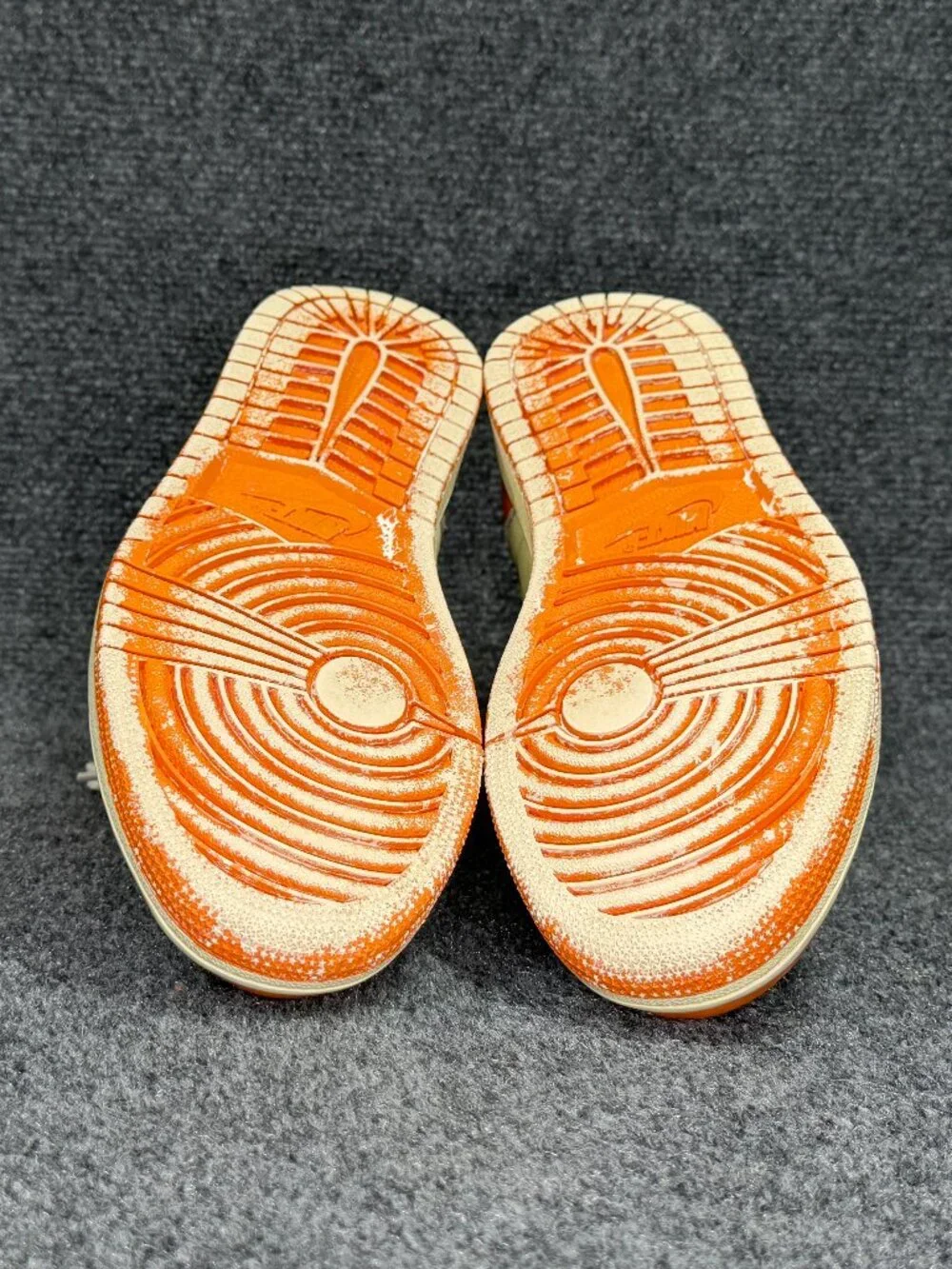 Jordan 1 Retro High OG Shoes Men 8.5 Custom burnt Orange Rustic Athletic Sneaker